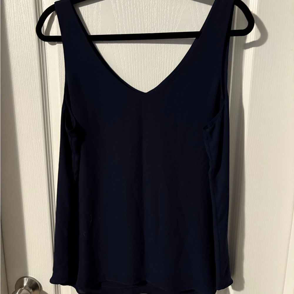 RW&CO. Deep Blue V-Neck Camisole